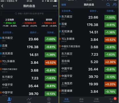 一分钟玩转自选股小程序